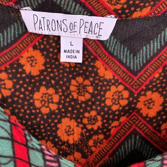 PATRONS OF PEACE Boho Floral Romper - Picture 5 of 13